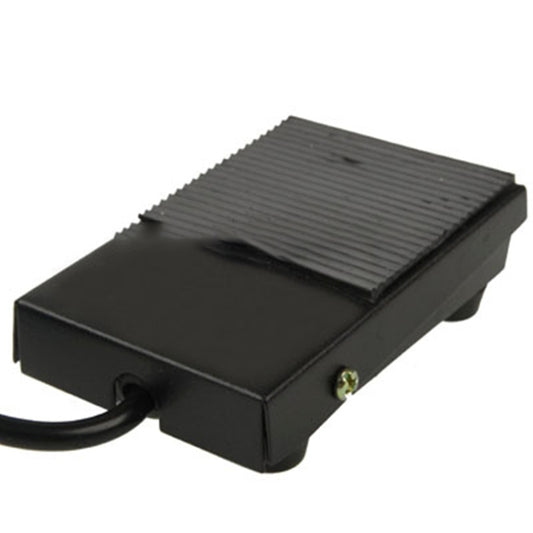 TFS-1 AC 250V 10A Pédale de commande au pied antidérapante en plastique, longueur du câble : 1m, TFS-1 1m