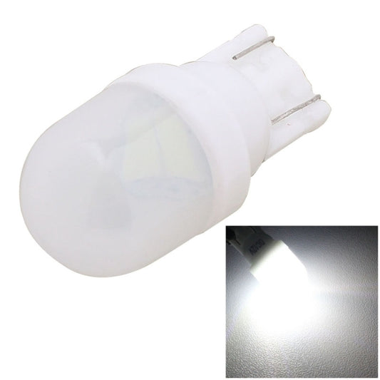 10 PCS T10 1W 80LM Ceramic 2 LED SMD 5630 Car Clearance Lights Lamp, DC 12V, 5630-2smd, 2 LED SMD 5630, T10+1W 80LM/Yellow Light