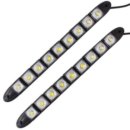 2 PCS  4.5W 9 LED SMD 5050 Flexible Snake LED Car Daytime Running Lights, DC 12V, 4.5W