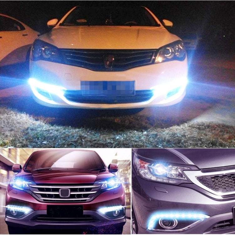 2 PCS  4.5W 9 LED SMD 5050 Flexible Snake LED Car Daytime Running Lights, DC 12V, 4.5W
