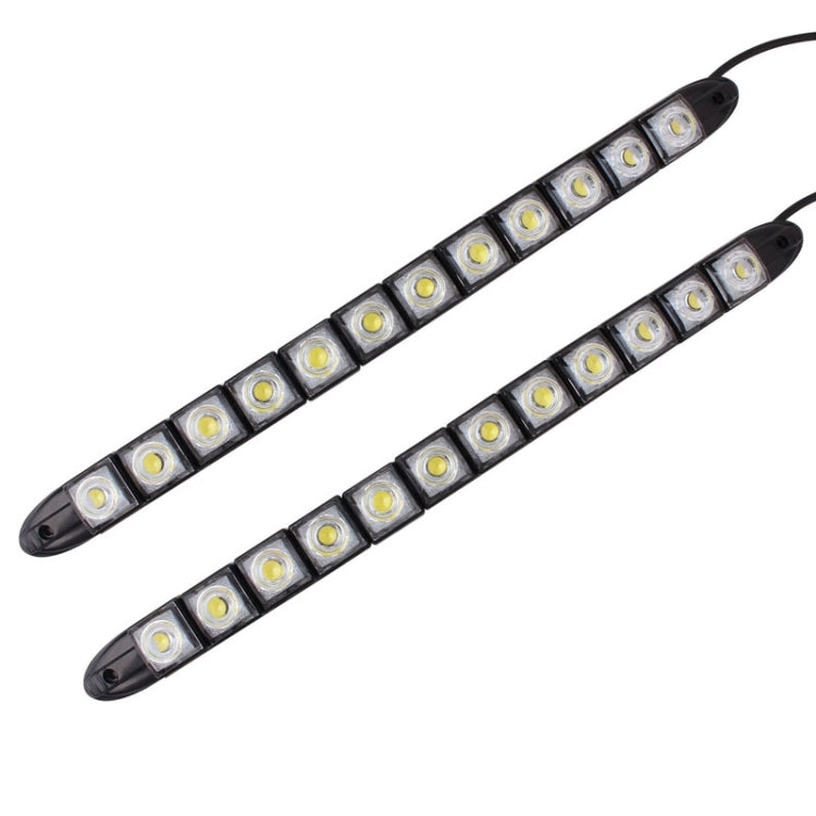 2 PCS  6W 12 LED SMD 5050 Flexible Snake LED Car Daytime Running Lights, DC 12V, 6W