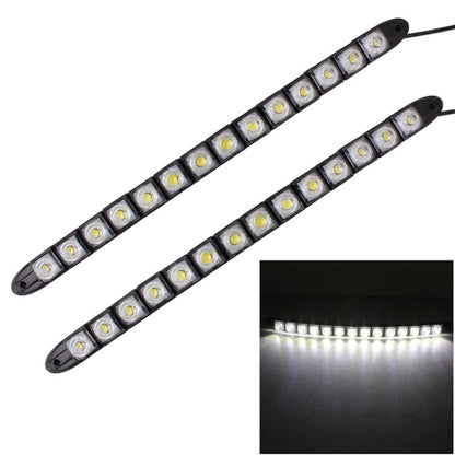 2 PCS  7W 14 LED SMD 5050 Flexible Snake LED Car Daytime Running Lights, DC 12V, 7W