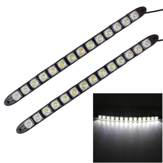 2 PCS  7W 14 LED SMD 5050 Flexible Snake LED Car Daytime Running Lights, DC 12V, 7W