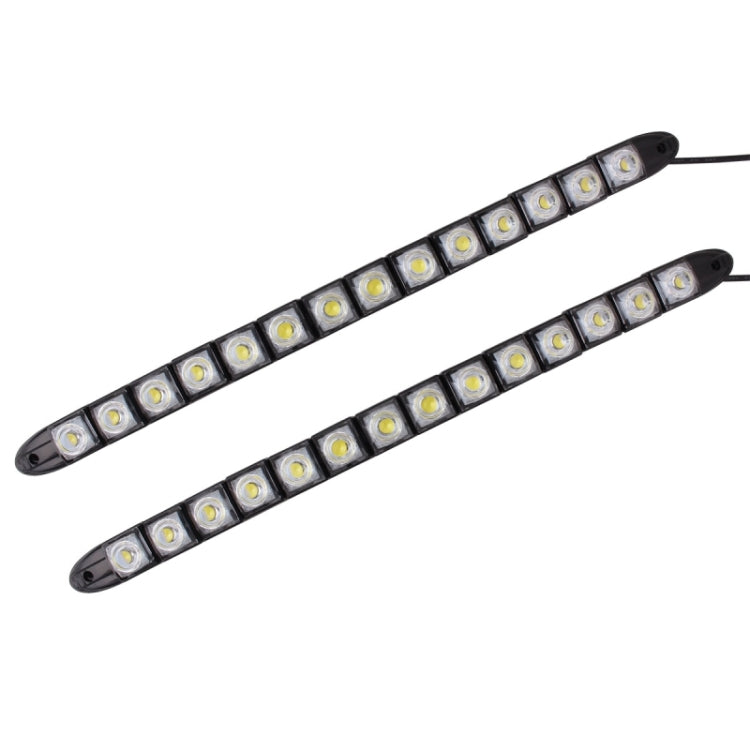 2 PCS  7W 14 LED SMD 5050 Flexible Snake LED Car Daytime Running Lights, DC 12V, 7W