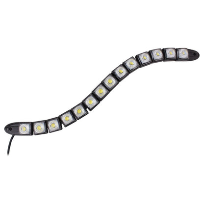 2 PCS  7W 14 LED SMD 5050 Flexible Snake LED Car Daytime Running Lights, DC 12V, 7W