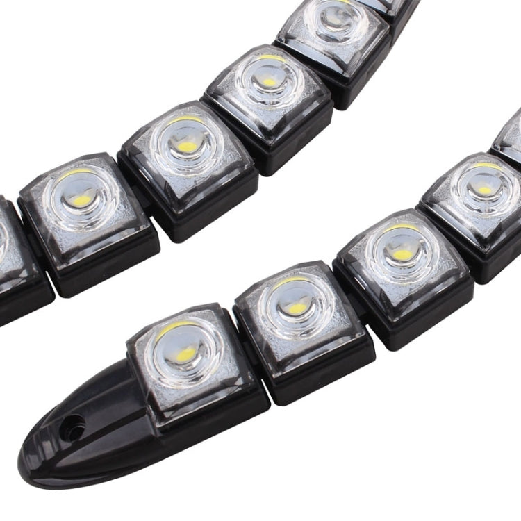 2 PCS  7W 14 LED SMD 5050 Flexible Snake LED Car Daytime Running Lights, DC 12V, 7W