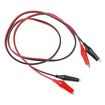 Dual End Alligator Test Lead Probe Clip Cable, Length: 75cm, 75cm