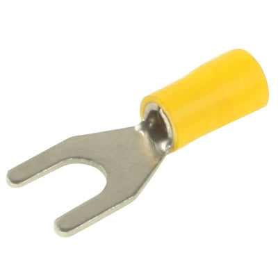 100pcs SV5.5-6.0mm DIY Spade Terminal Connectors, Cable size: 2-3mm2 (100pcs in one packaging, the price is for 100pcs), 5.5-6.0mm