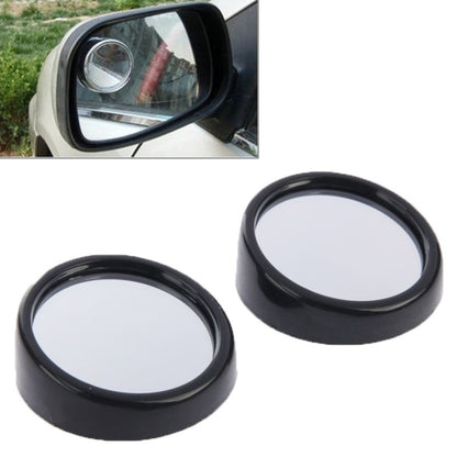 2 PCS 3R11 Car Rear View Mirror Wide Angle Mirror Side Mirror, 360 Degree Rotation Adjustable, 3R-011, 3R-011(Black)