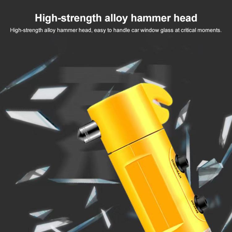 4 in 1 Multi-function Emergency LED Flashlight for Auto-used