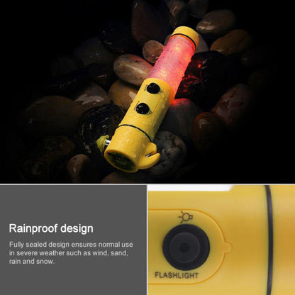 4 in 1 Multi-function Emergency LED Flashlight for Auto-used