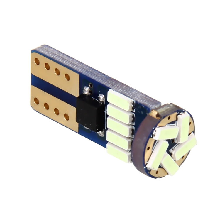 2PCS T10 3W 450LM 15 LED 4014 SMD LED Decode Error-Free Canbus Car Clearance Lamp,DC12V, 15 LED 4014 SMD LEDs