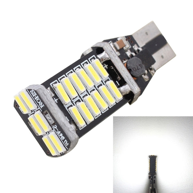 2PCS T15 6W 30-SMD 4014 6500K 900LM White Light Decoded Error-Free LED Car Backup Lamp, 30-SMD 4014