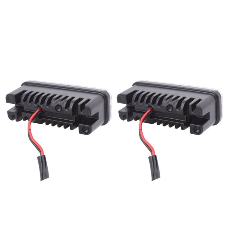 2 PCS MZ 9W 540LM 6500K 3-LED White Light Wired Car Daytime Running Light Fog Lamp, DC12-24V,Light Wire: 15cm, MZ 9W