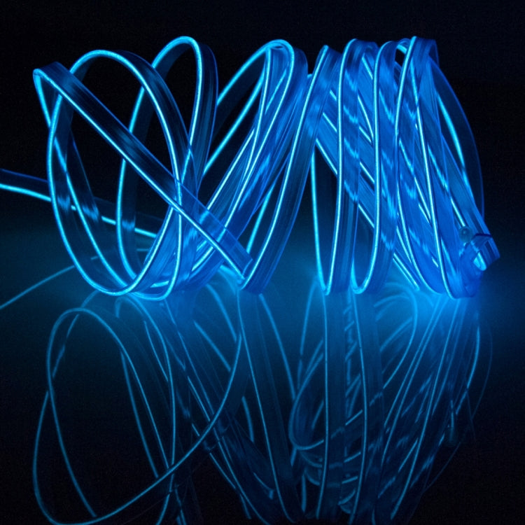 Waterproof Flat Flexible Car Strip Light with Driver for Car Decoration, Length: 5m