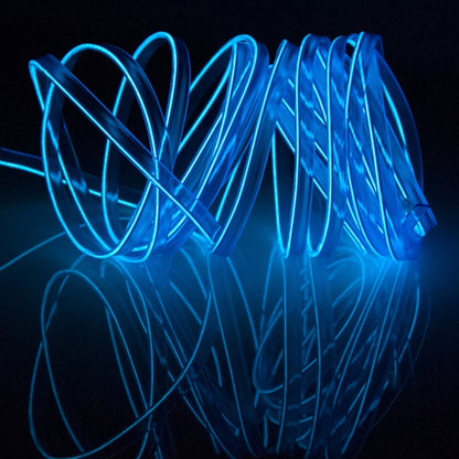 Waterproof Flat Flexible Car Strip Light with Driver for Car Decoration, Length: 5m