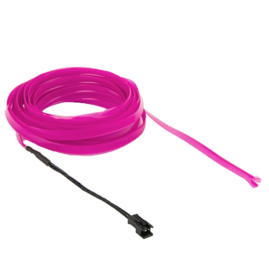 Bande de lumière flexible plate et étanche avec driver pour décoration de voiture, longueur : 5m, 5M