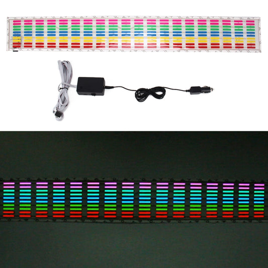 5 Colors Music Active EL Car Sticker Equalizer with Car Charger, Size: 90cm x 10cm, 90 x 10cm