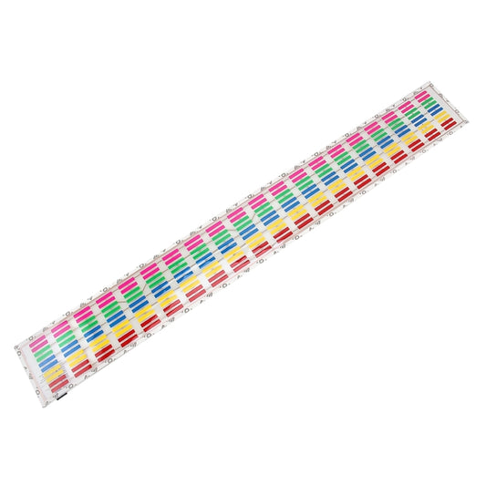 5 Colors Car Music Rhythm Lamp Car Sticker Equalizer with Car Charger, Size: 70cm x 16cm, 70 x 16cm