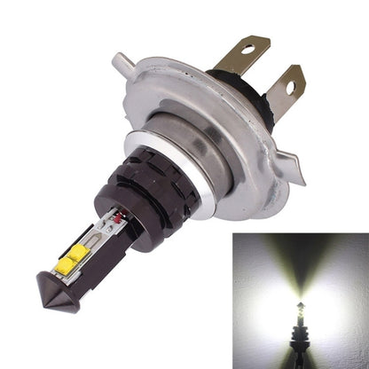 H4 20W 800LM White Light 4 CREE XT-E LED Car Daytime Running Light Headlight Bulb, DC 12-24V, H4