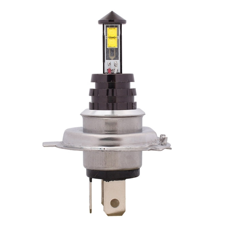 H4 20W 800LM White Light 4 CREE XT-E LED Car Daytime Running Light Headlight Bulb, DC 12-24V, H4