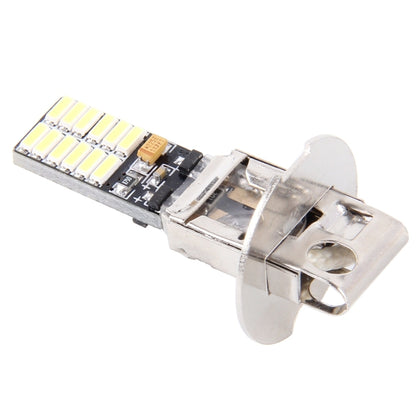 2 PCS H3 4.8W 720LM 6500K White Light 24 LED SMD 4014 Error-Free Canbus Car Clearance Lights Lamp, DC 12V, H3+4.8W 720LM/6500K