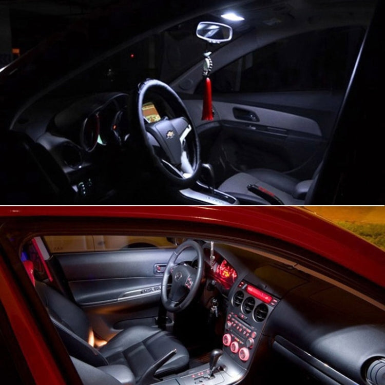 2 PCS 36mm 3.5W 180LM White Light 12 LED SMD 4014 CANBUS License Plate Reading Lights Car Light Bulb, 3.5W  36mm