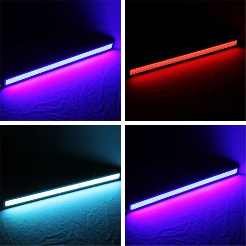 2 PCS 6W*2 DRL LED Blue Light Bar Car Light Source Waterproof Daytime Running Lights, DC 12V, NCD-17S  Blue Light