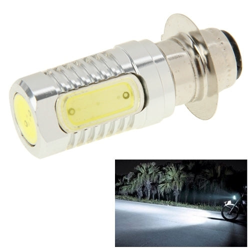 BA15D 10W Blanc 300LM 4 LED COB Feux stop de voiture Feux de clignotant avant arrière pour moto / véhicules, DC 12V, 10W 300LM