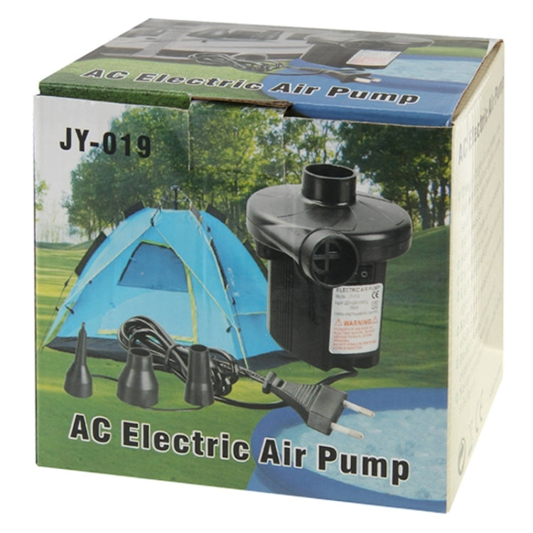 JY-019 50Hz 150W AC Electric Air Pump with 3 x Nozzles, AC 220V, (EU Plug), JY-019 EU Plug