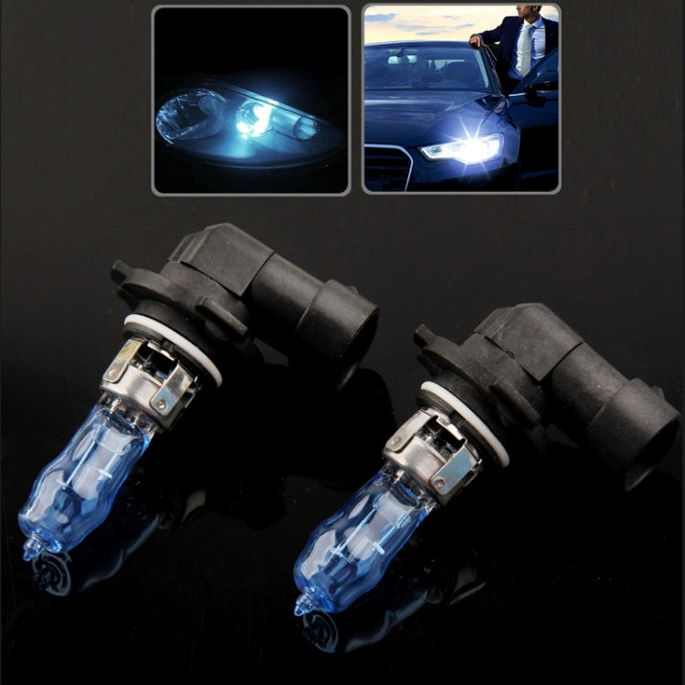 Halogen Bulb, Super White Car Headlight Bulb, 12 V / 100W, 6000K 2400 LM  (Pair), HOD 9005, HOD H11, HOD H4, HOD 9006, HOD H1, HOD H3, HOD H7