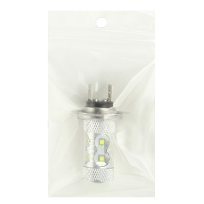 H7 60W White 12 CREE LED Fog Light for Vehicles, DC 12-30V, H7