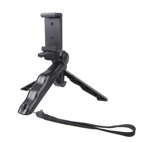 Poignée portable / Mini trépied Steadicam Curve avec clip droit pour GoPro HERO 4 / 3 / 3+ / SJ4000 / SJ5000 / SJ6000 Sports DV / Appareil photo numérique / iPhone, Galaxy et autres téléphones portables
