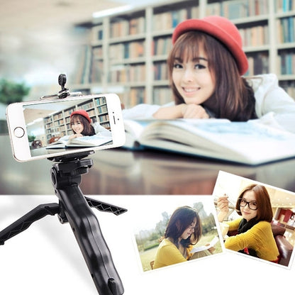 Poignée portable / Mini trépied Steadicam Curve avec clip droit pour GoPro HERO 4 / 3 / 3+ / SJ4000 / SJ5000 / SJ6000 Sports DV / Appareil photo numérique / iPhone, Galaxy et autres téléphones portables