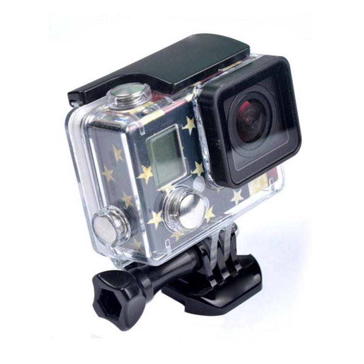 Case Sticker for GoPro HERO3+ /3, US Flag, AU Flag, UK Flag, Brazil Flag