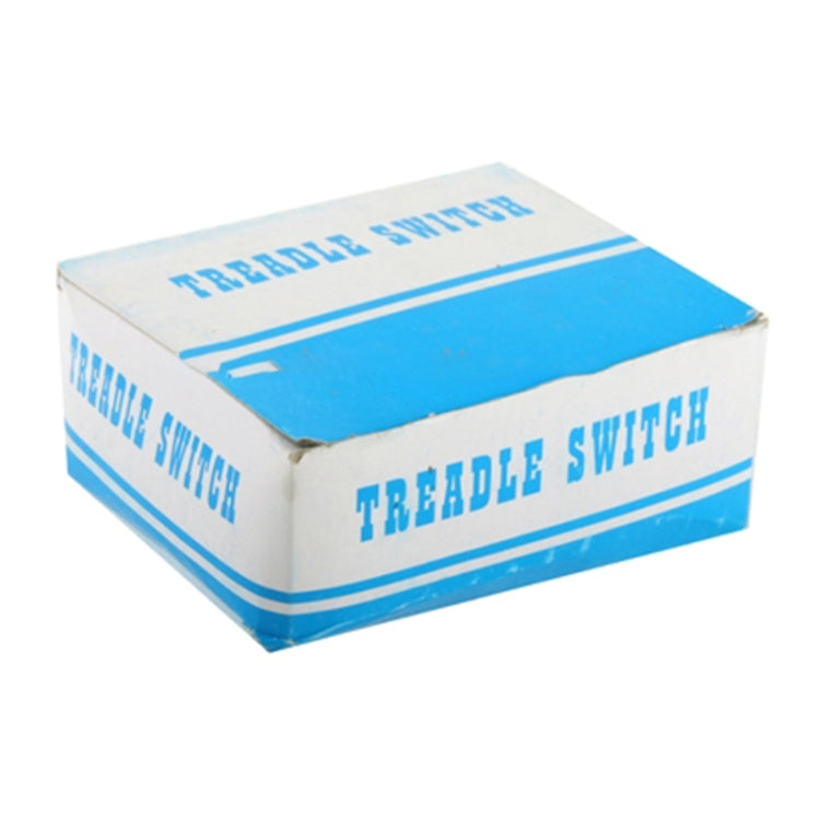 Commutateur à pédale en plastique texturé 250 V CA 10 A (TFS-201), TFS-201