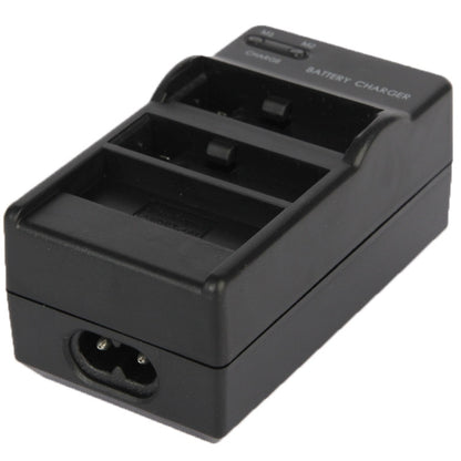 AHDBT-401 Digital Camera Double Battery Charger + Car Charger + Adapter for GoPro HERO4, GP280-B