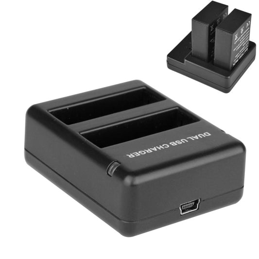 Chargeur de voyage USB double batterie pour GoPro HERO4 (AHDBT-401), Pour GoPro HERO4