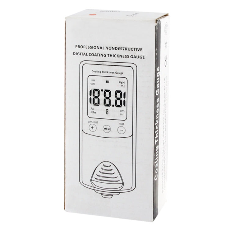 NICETY Coating Thickness Gauge for Measurement of Non-magnetic Coatings on Ferromagnetic Substrates and Electrically Non-conductive Coating on Non-ferrous Metals