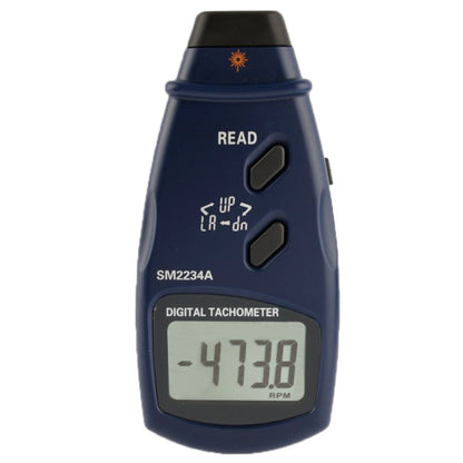 Digital Laser Photo Tachometer Non Contact RPM Tach , SM2234A