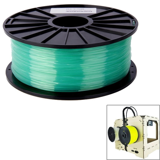 PLA 3.0 mm Transparent 3D Printer Filaments, about 115m