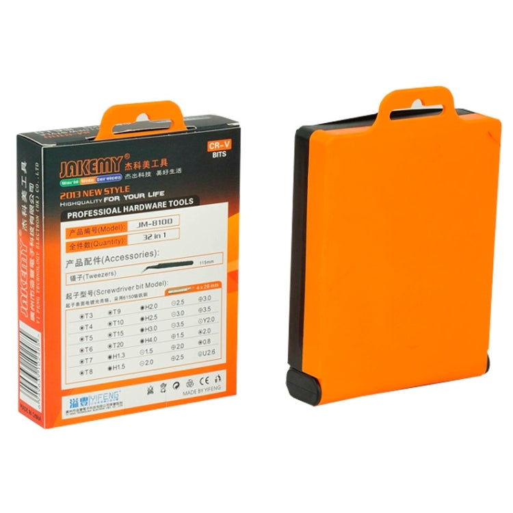 JAKEMY JM-8100 32 in 1 Precision Electronics Screwdriver Set, JM-8100