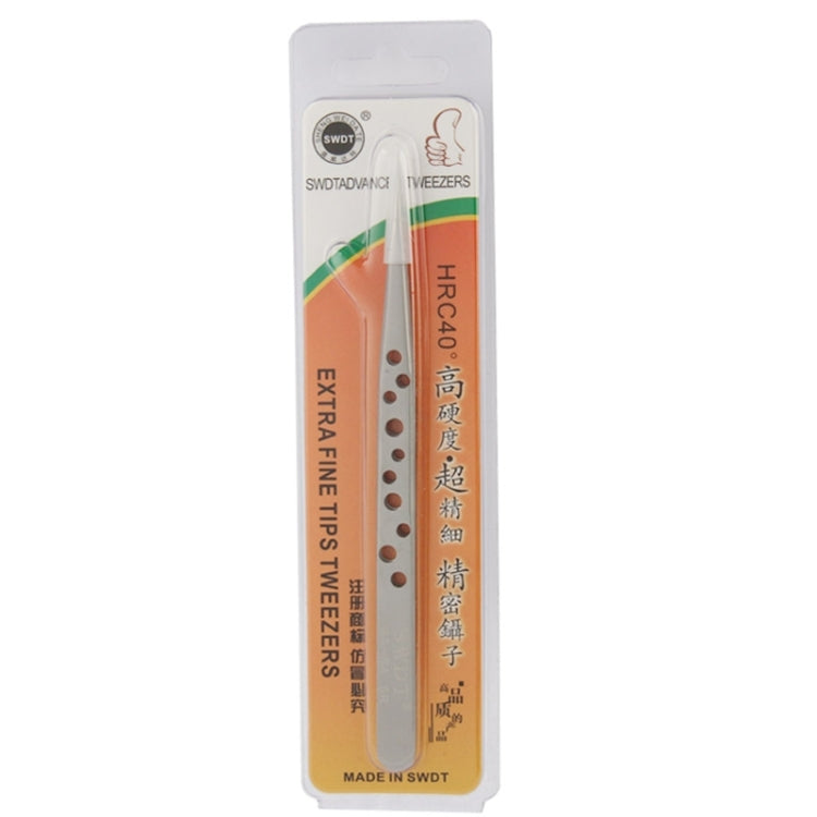 High-Hardness Anti-Magnetic Anti-Acid Steel Straight Tweezers, Straight Head