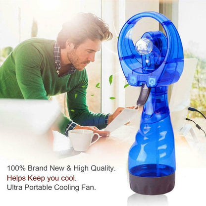 YC-8333 Hand-held Water Spray Fan (Color Random Delivery), YC-8333 Green, YC-8333 Purple