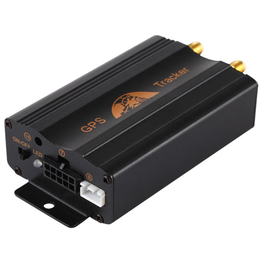 Traqueur GPS / SMS / GPRS TK103A Système de suivi de véhicule, prise en charge de la double carte SIM, spécialement conçu pour voiture, taxi, camion, TK103A
