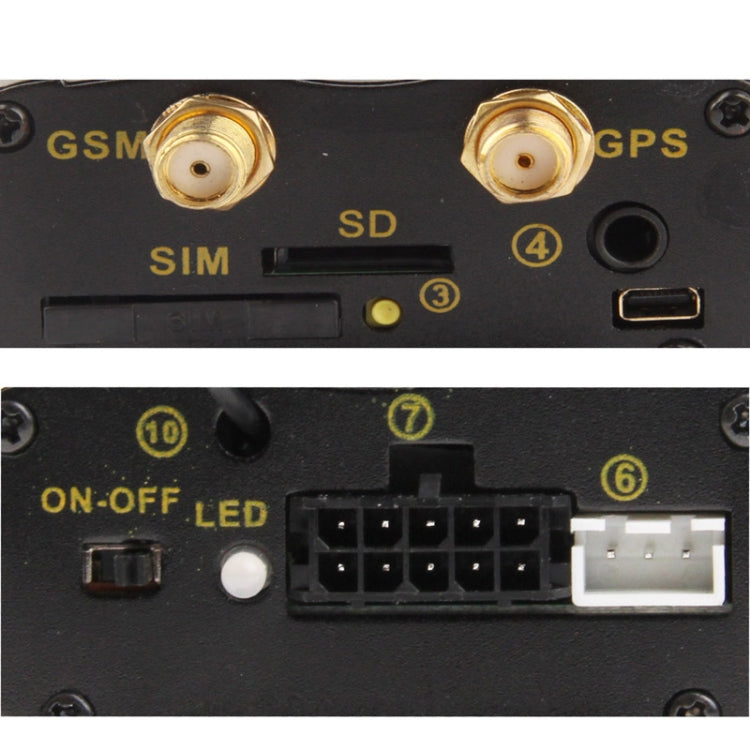 Système de suivi de véhicule GSM / GPRS / GPS 103B, prend en charge la carte mémoire TF, bande : 850 / 900 / 1800 / 1900Mhz, 103A, 103B, télécommande (coupure d'huile et de circuit)