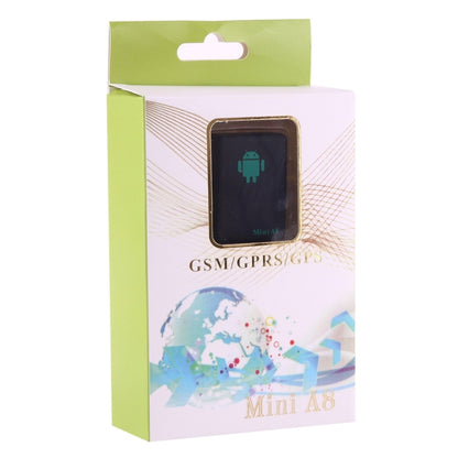 TRACKER Mini A8 Localisateur mondial en temps réel 4 bandes GSM/GPRS Dispositif de suivi pour usage personnel
