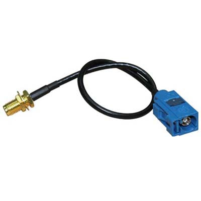 Fakra C Male to RP-SMA Female Connector Adapter Cable / Connector Antenna, Fakra C Male to RP-SMA  Female