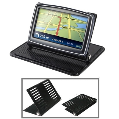 Universal GPS Holder Bracket Cradle Anti-Slip Mat (For 4.3 / 5.0 inch GPS, iPhone 4 / 3GS / 3G, MP4), GPS Holder