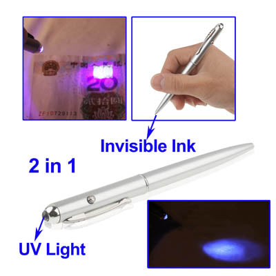 Tour de magie - Stylo à encre invisible UV, Stylo lumière UV